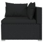 8-piece garden sofa set and black synthetic rattan cushions by , Garden sets - Ref: Foro24-3101504, Price: 834,96 €, Discount: %