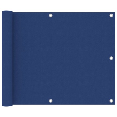 Blaue Balkonmarkise aus Oxford-Stoff, 75 x 600 cm von , Sonnenschirme - Ref: Foro24-135011, Preis: 26,54 €, Rabatt: %