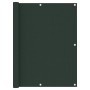 Toldo para balcón tela oxford verde oscuro 120x400 cm de , Sombrillas - Ref: Foro24-135005, Precio: 24,44 €, Descuento: %