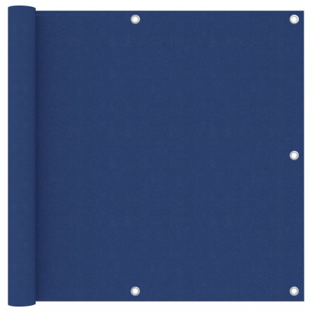 Toldo para balcón tela oxford azul 90x400 cm de , Sombrillas - Ref: Foro24-135013, Precio: 21,48 €, Descuento: %