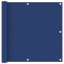 Toldo para balcón tela oxford azul 90x400 cm de , Sombrillas - Ref: Foro24-135013, Precio: 21,48 €, Descuento: %