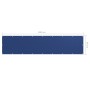 Balkonmarkise, blauer Oxford-Stoff, 90 x 400 cm von , Sonnenschirme - Ref: Foro24-135013, Preis: 21,48 €, Rabatt: %