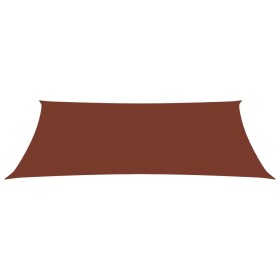 Terracotta Oxford fabric rectangular sail awning 2.5x5 m by , Umbrellas - Ref: Foro24-135374, Price: 55,83 €, Discount: %