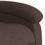 Sillón reclinable elevable tela marrón oscuro de , Sillones - Ref: Foro24-3204097, Precio: 270,22 €, Descuento: %