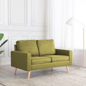 2 seater green fabric sofa by , Sofas - Ref: Foro24-288708, Price: 256,99 €, Discount: %