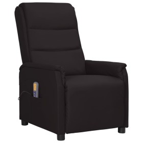 Black Synthetic Leather Massage Chair by , Electric massage chairs - Ref: Foro24-338949, Price: 162,99 €, Discount: %