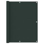 Toldo para balcón tela oxford verde oscuro 120x300 cm de , Sombrillas - Ref: Foro24-135004, Precio: 19,99 €, Descuento: %