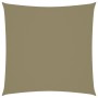 Toldo de vela cuadrado tela Oxford beige 5x5 m de , Sombrillas - Ref: Foro24-135141, Precio: 75,02 €, Descuento: %