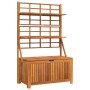 Storage box with acacia wood trellis 99x50x160 cm by , Outdoor storage boxes - Ref: Foro24-318760, Price: 286,95 €, Discount: %