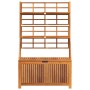 Storage box with acacia wood trellis 99x50x160 cm by , Outdoor storage boxes - Ref: Foro24-318760, Price: 286,95 €, Discount: %