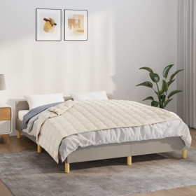 Weighted blanket light cream fabric 120x180 cm 5 kg by , Blankets - Ref: Foro24-350752, Price: 48,99 €, Discount: %