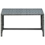 Gray synthetic rattan coffee table 70x40x38 cm by , Coffee table - Ref: Foro24-46394, Price: 46,71 €, Discount: %