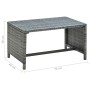 Grauer Couchtisch aus synthetischem Rattan, 70 x 40 x 38 cm von , Couchtisch - Ref: Foro24-46394, Preis: 44,71 €, Rabatt: %