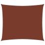 Terracotta Oxford fabric rectangular sail awning 3.5x5 m by , Umbrellas - Ref: Foro24-135380, Price: 67,55 €, Discount: %