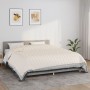 Weighted blanket light cream fabric 220x260 cm 15 kg by , Blankets - Ref: Foro24-350767, Price: 98,41 €, Discount: %