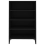 Aparador de madera contrachapada negro 57x35x90 cm de , Aparadores - Ref: Foro24-806131, Precio: 68,03 €, Descuento: %