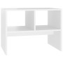 Mesa auxiliar de madera contrachapada blanco 60x40x45 cm de , Mesas auxiliares - Ref: Foro24-806705, Precio: 38,99 €, Descuen...