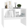 Mesa auxiliar de madera contrachapada blanco 60x40x45 cm de , Mesas auxiliares - Ref: Foro24-806705, Precio: 38,99 €, Descuen...