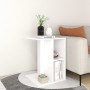 Mesa auxiliar de madera contrachapada blanco 60x40x45 cm de , Mesas auxiliares - Ref: Foro24-806705, Precio: 38,99 €, Descuen...