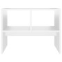 Mesa auxiliar de madera contrachapada blanco 60x40x45 cm de , Mesas auxiliares - Ref: Foro24-806705, Precio: 38,99 €, Descuen...