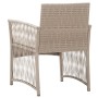 Sillones de jardín con cojines 2 unidades ratán sintético beige de , Sillas de jardín - Ref: Foro24-46440, Precio: 138,47 €, ...