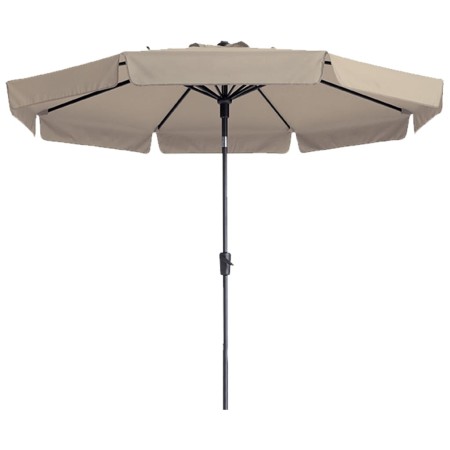 Madison Flores Luxe runder Regenschirm 300 cm ecru von , Sonnenschirme - Ref: Foro24-418779, Preis: 172,81 €, Rabatt: %