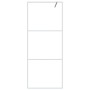 Shower screen made of transparent white ESG glass 80x195 cm by , Shower walls and screens - Ref: Foro24-152120, Price: 130,69...