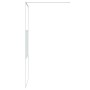 Shower screen made of transparent white ESG glass 80x195 cm by , Shower walls and screens - Ref: Foro24-152120, Price: 130,69...