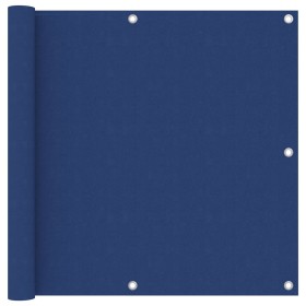 Balcony awning in blue Oxford fabric, 90x500 cm. by , Umbrellas - Ref: Foro24-135014, Price: 25,47 €, Discount: %