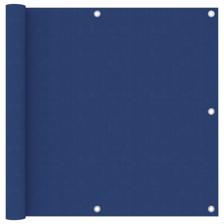 Toldo para balcón tela oxford azul 90x500 cm de , Sombrillas - Ref: Foro24-135014, Precio: 25,47 €, Descuento: %