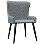 Swivel dining chairs 2 units light gray fabric by vidaXL, dining chairs - Ref: Foro24-282515, Price: 157,98 €, Discount: %