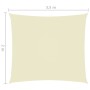 Rectangular sail awning Oxford fabric cream color 2x3.5 m by , Umbrellas - Ref: Foro24-135201, Price: 30,37 €, Discount: %