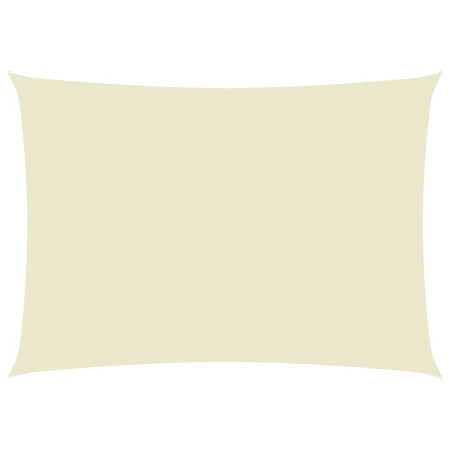 Rectangular cream-colored Oxford fabric sail shade 2x4.5 m by , Umbrellas - Ref: Foro24-135203, Price: 35,94 €, Discount: %