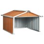 Cobertizo para cortacésped acero galvanizado marrón 92x97x63 cm de , Cobertizos - Ref: Foro24-150910, Precio: 124,99 €, Descu...