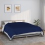 Weighted blanket, blue fabric, 220x260 cm, 15 kg by , Blankets - Ref: Foro24-350749, Price: 98,42 €, Discount: %