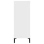 Aparador de madera contrachapada blanco 57x35x90 cm de , Aparadores - Ref: Foro24-806130, Precio: 60,99 €, Descuento: %