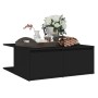 Mesa de centro madera contrachapada negro 80x80x31 cm de , Mesas de centro - Ref: Foro24-806877, Precio: 78,06 €, Descuento: %