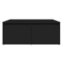 Mesa de centro madera contrachapada negro 80x80x31 cm de , Mesas de centro - Ref: Foro24-806877, Precio: 78,06 €, Descuento: %