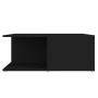 Mesa de centro madera contrachapada negro 80x80x31 cm de , Mesas de centro - Ref: Foro24-806877, Precio: 78,06 €, Descuento: %