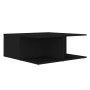 Mesa de centro madera contrachapada negro 80x80x31 cm de , Mesas de centro - Ref: Foro24-806877, Precio: 78,06 €, Descuento: %