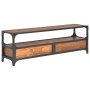 TV stand with 2 solid pine wood drawers 120x30x40 cm by vidaXL, TV Furniture - Ref: Foro24-247622, Price: 131,47 €, Discount: %