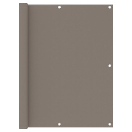 Toldo para balcón de tela oxford gris taupé 120x500 cm de , Sombrillas - Ref: Foro24-134994, Precio: 27,84 €, Descuento: %