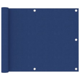 Toldo para balcón de tela oxford azul 75x300 cm de , Sombrillas - Ref: Foro24-135008, Precio: 17,50 €, Descuento: %