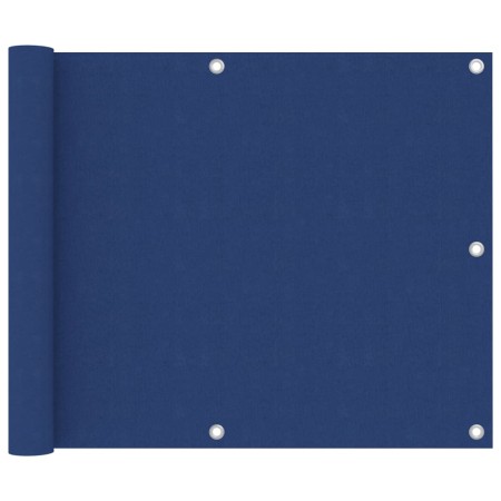 Toldo para balcón de tela oxford azul 75x300 cm de , Sombrillas - Ref: Foro24-135008, Precio: 17,50 €, Descuento: %