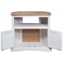 Corona Range console table in white Mexican pine 80x43x78 cm by vidaXL, Side tables - Ref: Foro24-282630, Price: 179,99 €, Di...