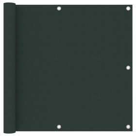 Balcony awning dark green oxford fabric 90x600 cm by , Umbrellas - Ref: Foro24-135003, Price: 28,18 €, Discount: %