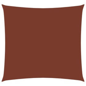 Terracotta Oxford fabric rectangular sail awning 2x2.5 m by , Umbrellas - Ref: Foro24-135364, Price: 34,46 €, Discount: %