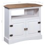 Corona Range console table in white Mexican pine 80x43x78 cm by vidaXL, Side tables - Ref: Foro24-282630, Price: 179,99 €, Di...