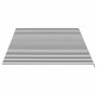 Replacement fabric for anthracite gray and white awning 5x3.5 m by , Awnings - Ref: Foro24-311992, Price: 76,98 €, Discount: %