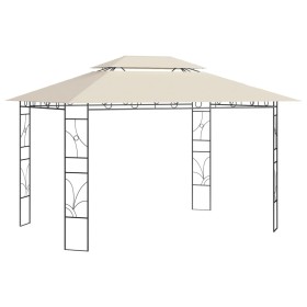 Cremefarbener Pavillon 4x3x2,7 m 160 g/m² von , Zelte und Pavillons - Ref: Foro24-313915, Preis: 223,39 €, Rabatt: %